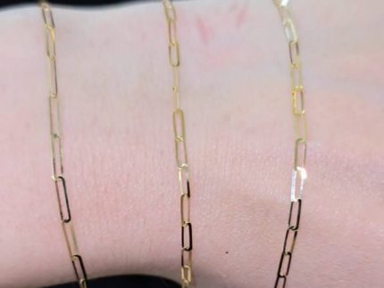 دستبند طلا هرمس