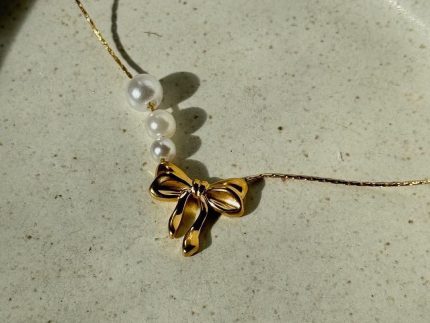 گردنبند طلا پاپیون