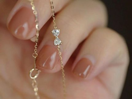 دستبند طلا پاپیون