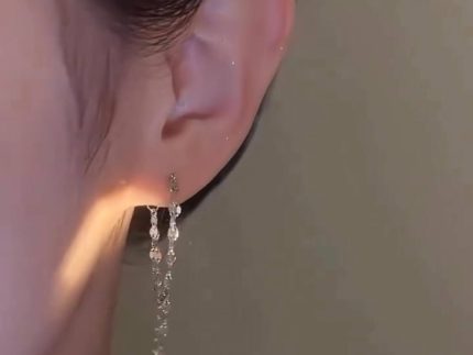 گوشواره طلا مدل پولکی