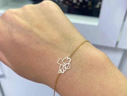 دستبند طلا فرشته 
