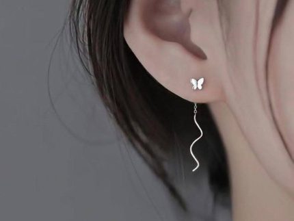 گوشواره طلا پروانه