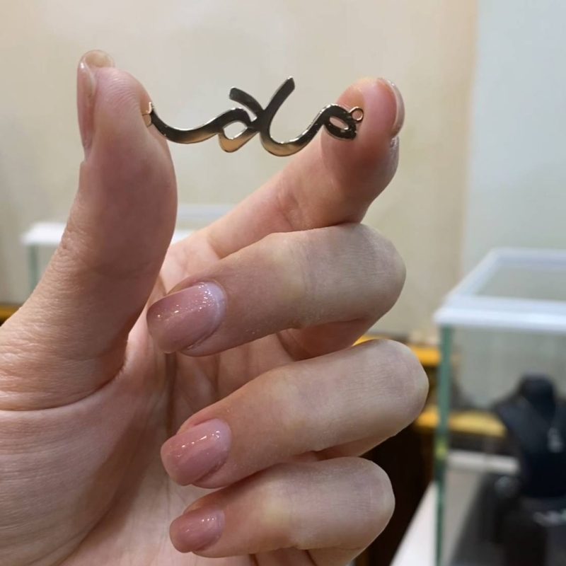 آویز طلا مادر